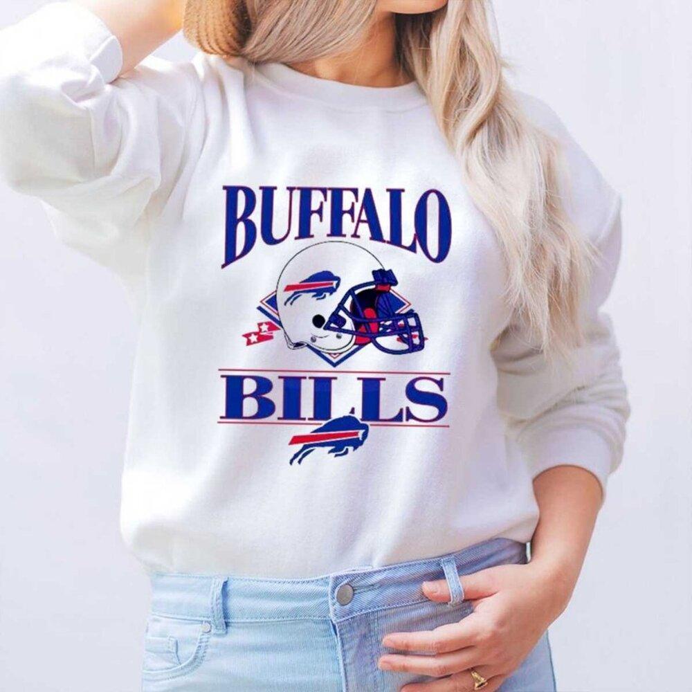 Buffalo Bills NFL Helmet Logo Unisex Sweatshirt